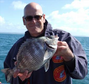 2 lb 11 oz Black Sea Bream by John Billett