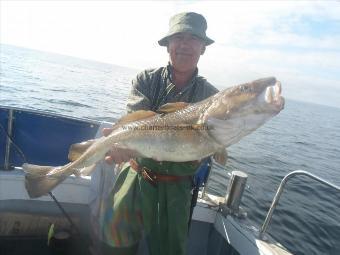 11 lb 6 oz Cod by Brian Griffifs, Sheffield