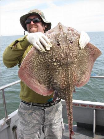 16 lb 2 oz Thornback Ray by Graham Marshal