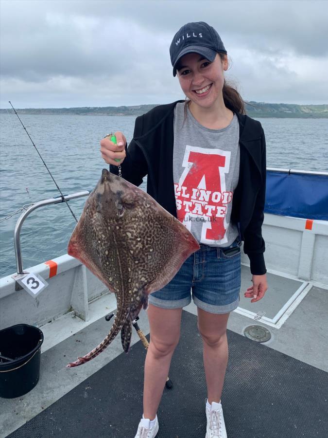 7 lb 8 oz Thornback Ray by Frasers group