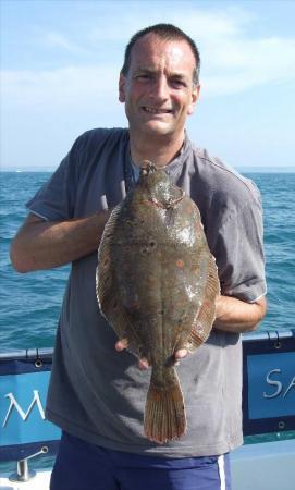 4 lb 2 oz Plaice by Simon Darlington