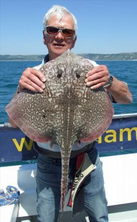 10 lb 2 oz Thornback Ray by Paul Costello