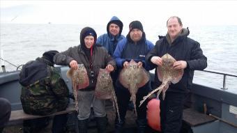 9 lb Thornback Ray by Kev party