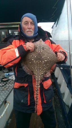 9 lb 7 oz Thornback Ray by Mick