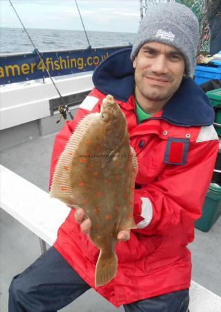 2 lb Plaice by Mike Beavon