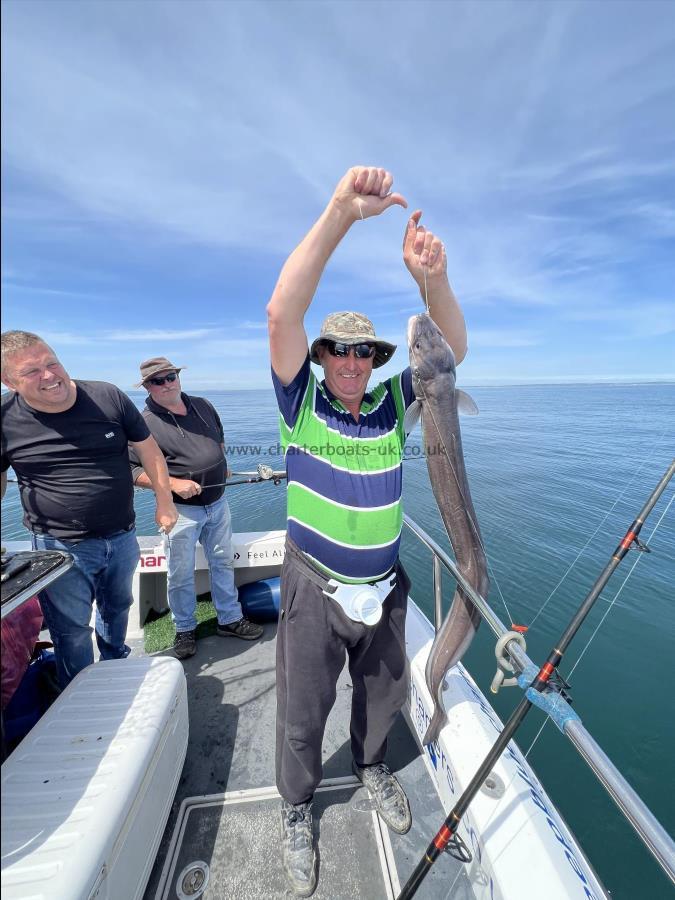 25 lb Conger Eel by Mark Wright
