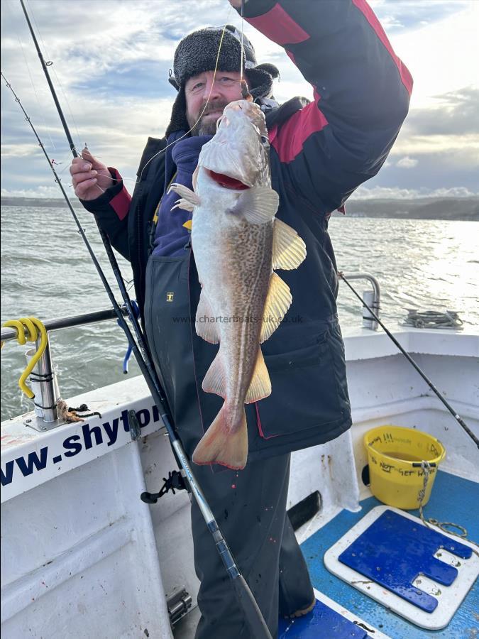 3 lb 10 oz Cod by Si.