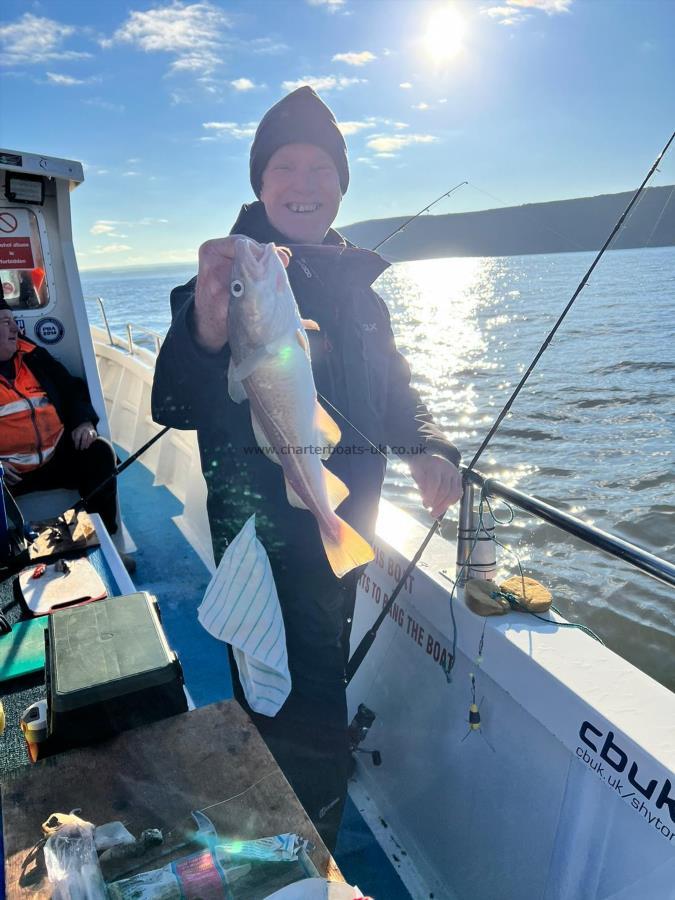 2 lb 7 oz Cod by Arthur.