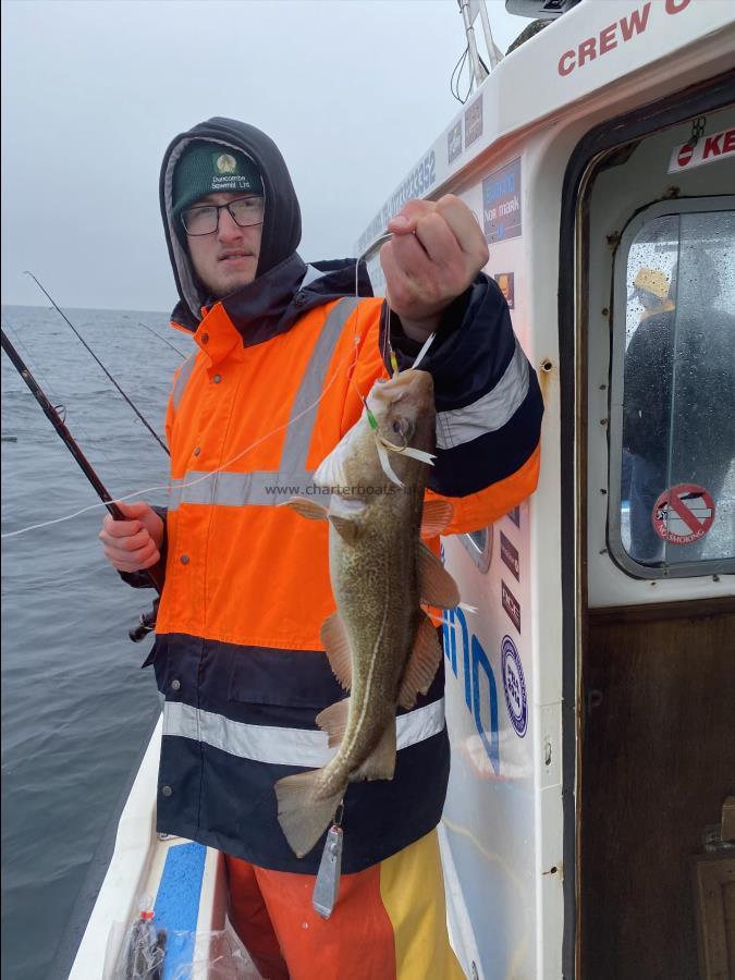 4 lb 4 oz Cod by Charlie Ward (my lad)