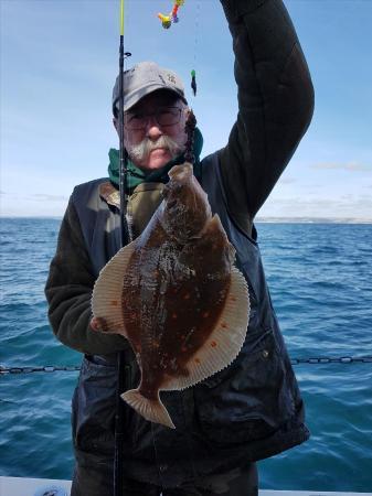 2 lb 4 oz Plaice by colins crew