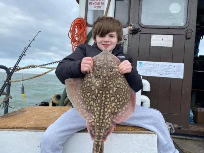 7 lb Thornback Ray by Unknown