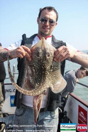 8 lb Thornback Ray by Mike