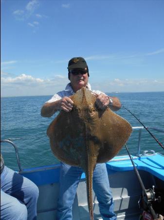 17 lb 4 oz Blonde Ray by Andy Knight