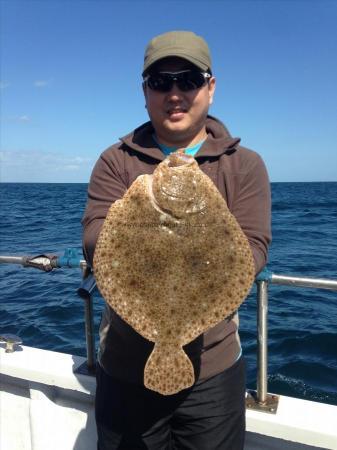 4 lb 6 oz Turbot by Calvin