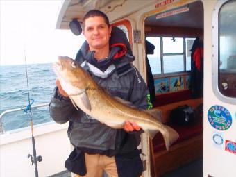 9 lb 15 oz Cod by Steve Adams from Bradford.