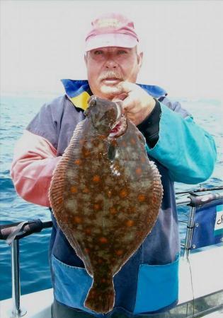 6 lb 8 oz Plaice by Geoff Everett