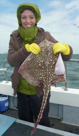 7 lb 12 oz Thornback Ray by Bob Marshall