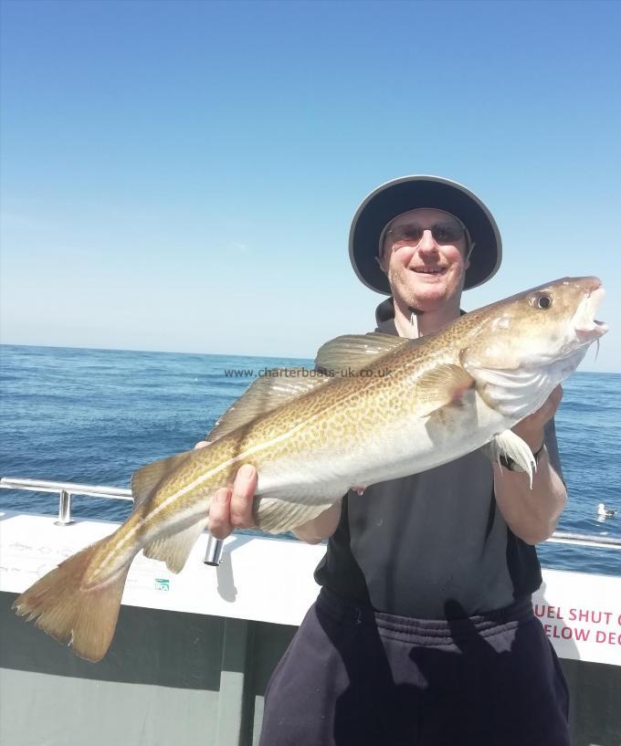 12 lb 2 oz Cod by Malcolm