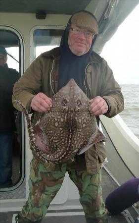 9 lb 7 oz Thornback Ray by Derek Mole