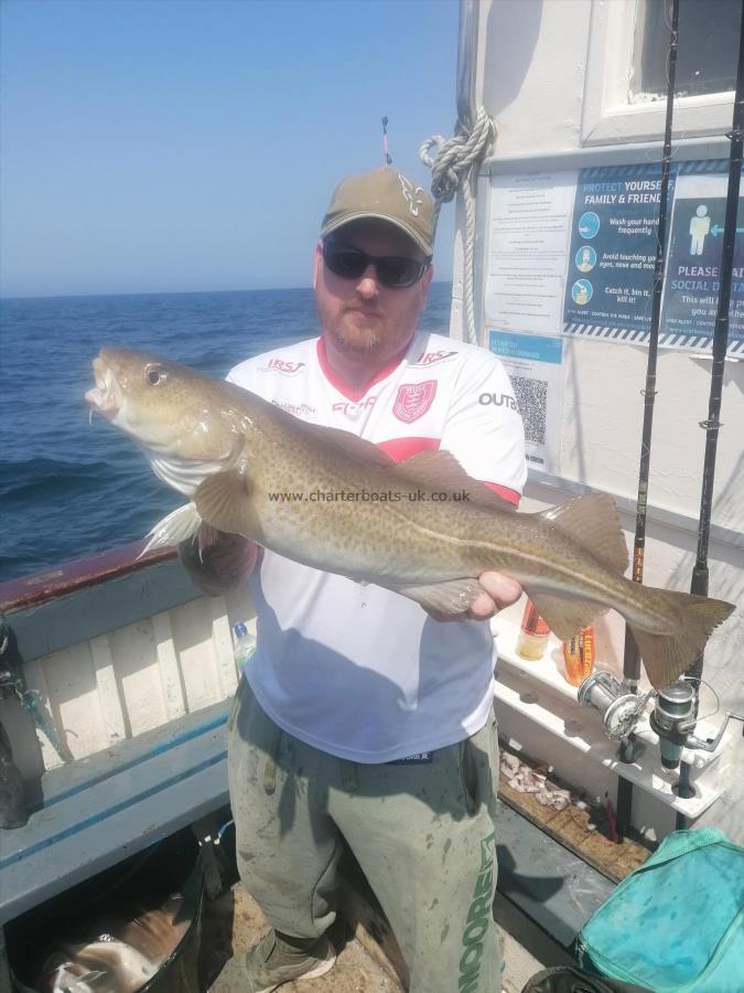 8 lb 10 oz Cod by Unknown