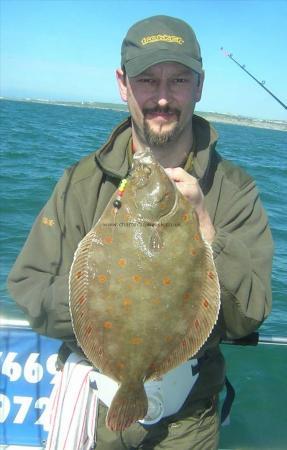 4 lb 4 oz Plaice by Gary Wallace Potter