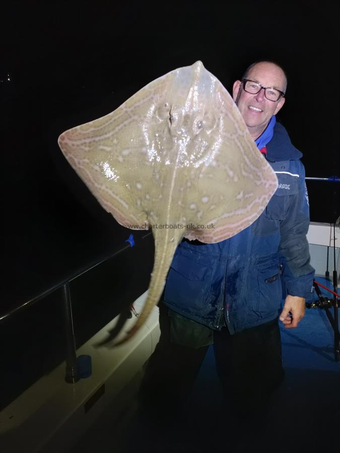 13 lb 1 oz Small-Eyed Ray by Unknown