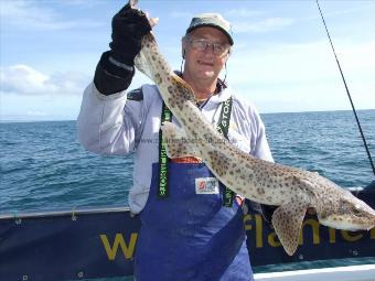 9 lb 13 oz Bull Huss by Andy Collings