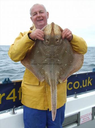 14 lb 5 oz Blonde Ray by Dave Metcalf