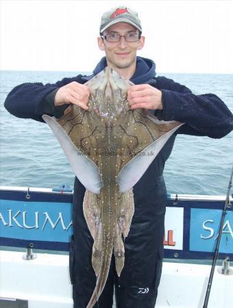 13 lb 4 oz Undulate Ray by Peter Collings