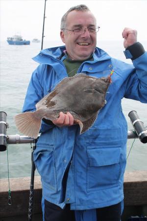 3 lb 9 oz Plaice by Tom