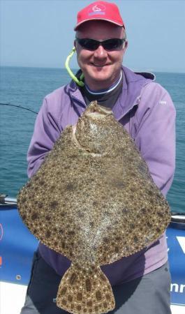 12 lb 4 oz Turbot by Ian Napier