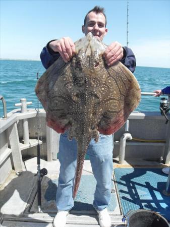 13 lb 8 oz Undulate Ray by Nick Harris London