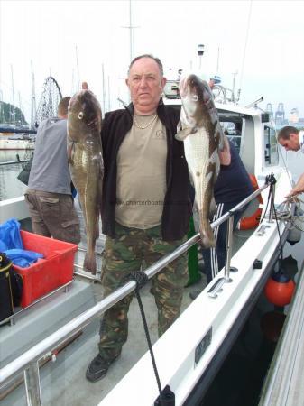 13 lb Cod by Tony Gossage