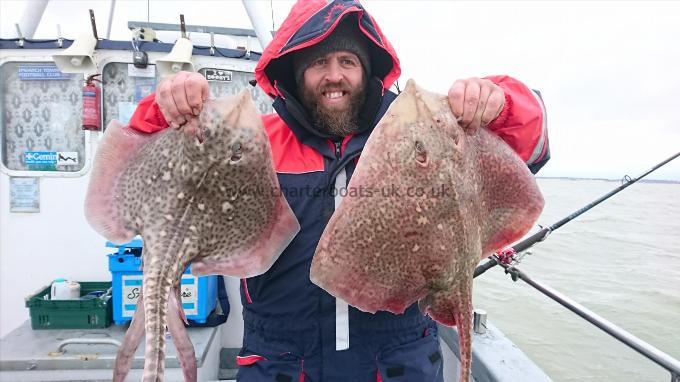 10 lb 2 oz Thornback Ray by Andy from Cambridge