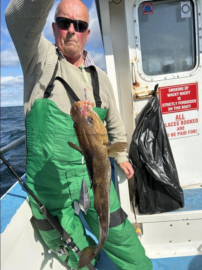 4 lb 9 oz Cod by John.