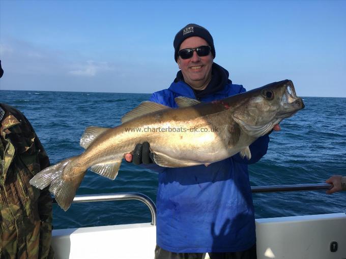 13 lb Pollock by Rob Newcombe