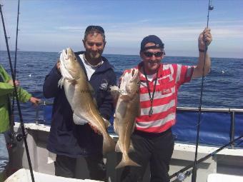 15 lb Cod by Mr Bonniface and Yorkshire Rich