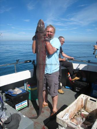 70 lb Conger Eel by Skipper
