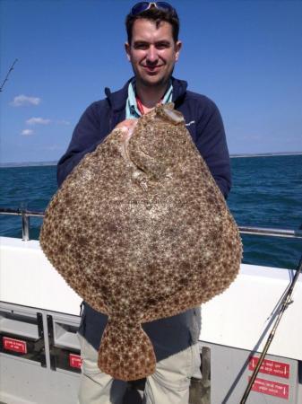 16 lb 12 oz Turbot by Jason Perry