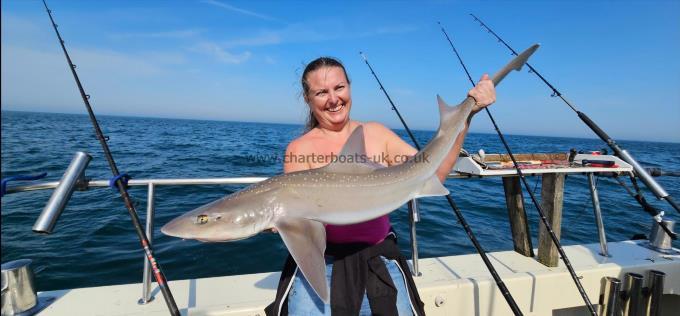 16 lb 12 oz Starry Smooth-hound by Natasha