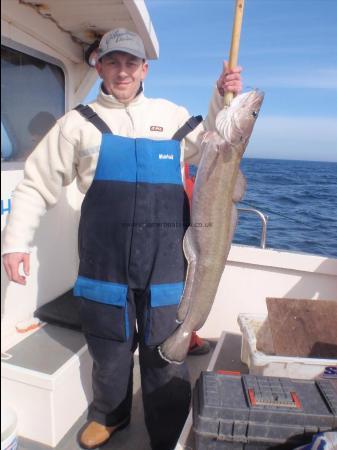 18 lb 2 oz Ling by Paul Hamer