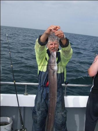 14 lb Conger Eel by Paul