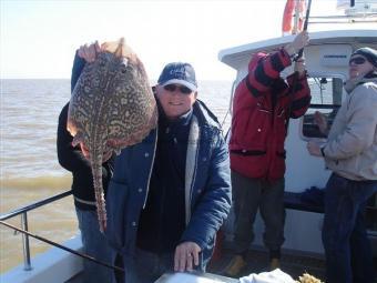 12 lb 13 oz Thornback Ray by Roy