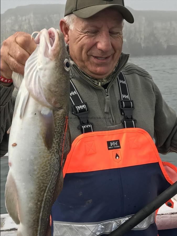 3 lb Cod by Victor from Leeds 3rd june