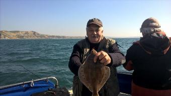 2 lb Plaice by Stephen Wake