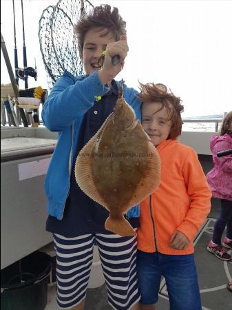 1 lb 8 oz Plaice by Ted