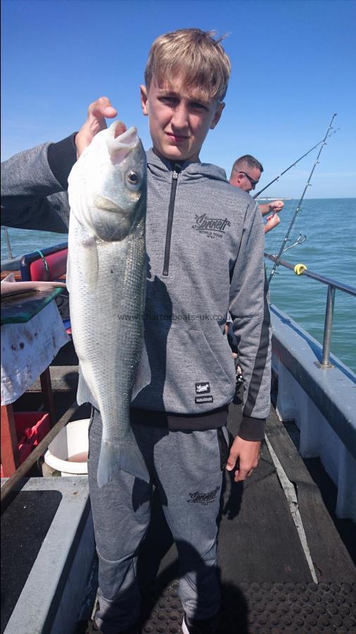 6 lb 3 oz Bass by Lewis from Southampton