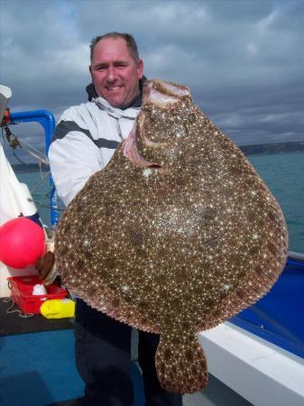 18 lb 4 oz Turbot by Huey Cox