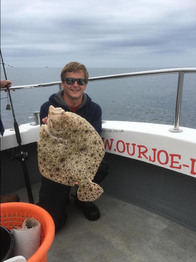 8 lb 6 oz Turbot by Shaun Pedley, Skipper