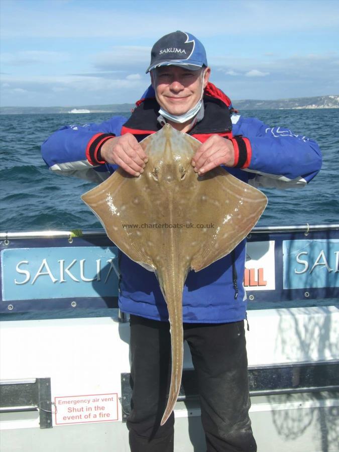 8 lb 8 oz Six Gill Shark by Jamie Nash